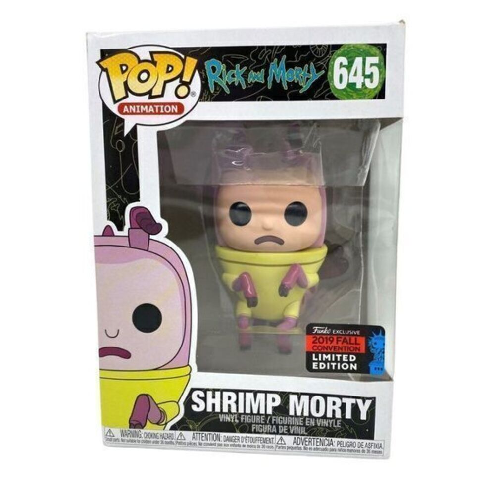 Funko Pop Rick and Morty Shrimp Morty #645